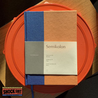 Das Luxus-Notizbuch von SEMIKOLON aus dem Hause der Leuchtturm-Gruppe