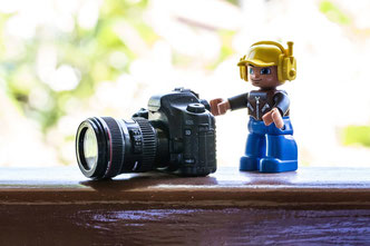 Photo of a camera, Canon's model: EOS 5D Mark II