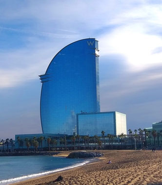 Район Барселонета (Barceloneta) в Барселоне