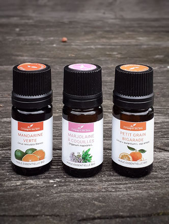 Night Essential-kit. Kit of essential oils for better night
