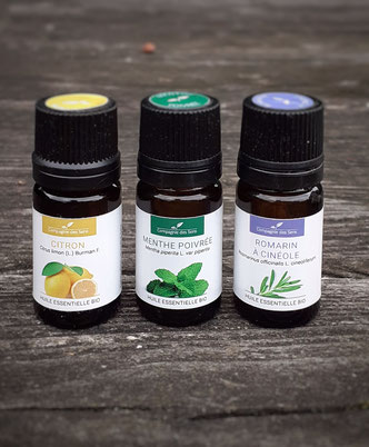 Fresh Essential-kit. Kit of essential oils to diffuse to refresh a room