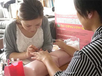 ネイリスト横山さんは、益々腕に磨きがかかっています。