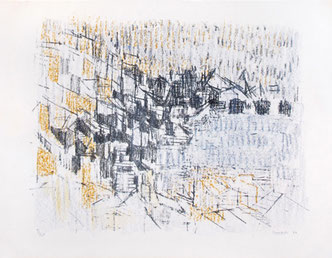 Cottavoz, Paysage, Revue Signe, 1960