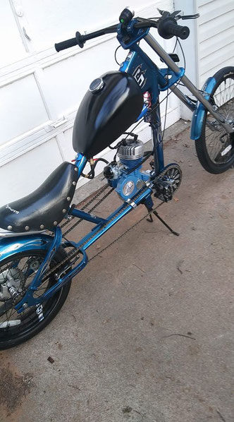 Pedal chopper parts sales