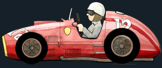 Alberto Ascari by Muneta & Cerracín