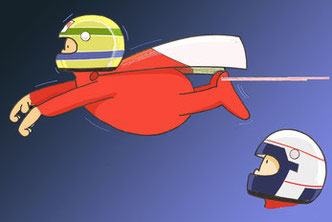 Ayrton Vs Alain by Muneta & Cerracín