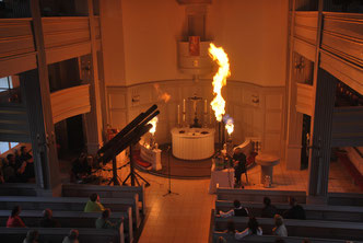 pyrophoniker kulturgottesdienst feuer