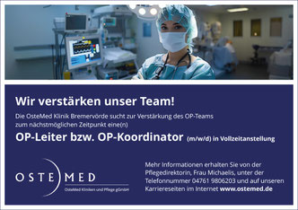 Stellenangebot Bremervoerde