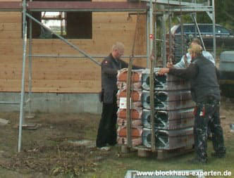 Blockhäuser planen und bauen - Hausbau - Dachdecker - Holzhaus - Blockhaus - Wohnhaus