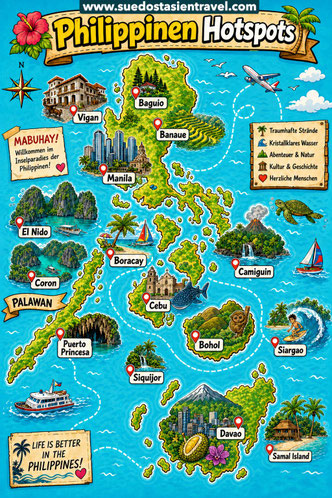 Philippinen Reiseziele,Hotspots