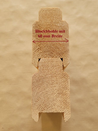 60 mm breite Bohlen für Gartenhäuser