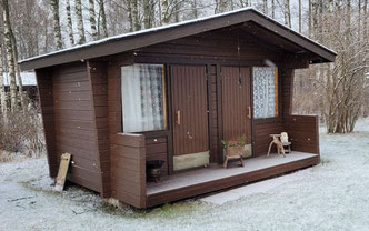 Gartenlaube - Gerätehaus - Sommerhaus - Pavillon - Holzhütte - Blockbohlenhaus - Sauna - Saunahaus