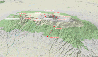 Trekking Besteigung Kilimandscharo via Northern Circuit