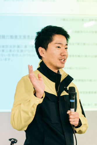 草津市危機管理課　津村さん