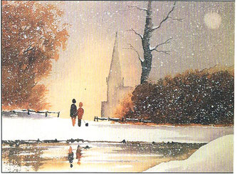 Winter in Stäbelow