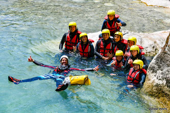 canyoning verdon trigance comps sur artuby