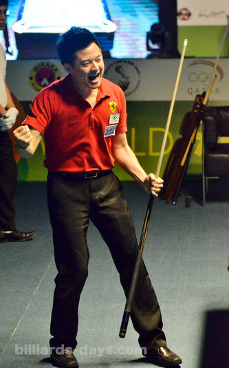 September 2015 Ko Pin Yi at World Pool Championship