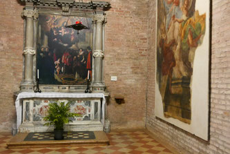 Pietro Damini作の祭壇画