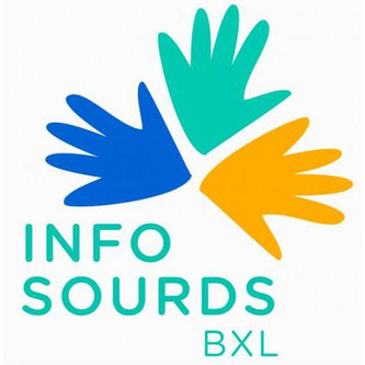 Logo InfoSourds de Bruxelles