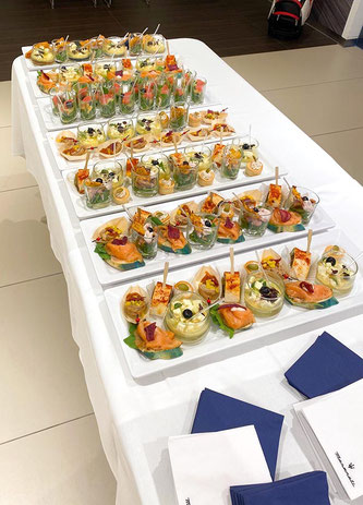 Verwöhnt wurden die Gäste vom Catering Service Eggenstein aus Südkirchen. Foto: ms-smash