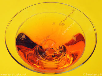 Sektschorle im Cocktailglas