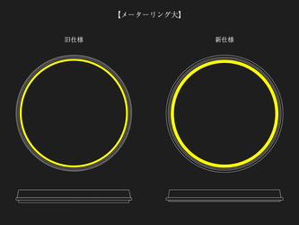 メーターリング(M2タイプ ビンテージクラスター)：RSプロダクツ