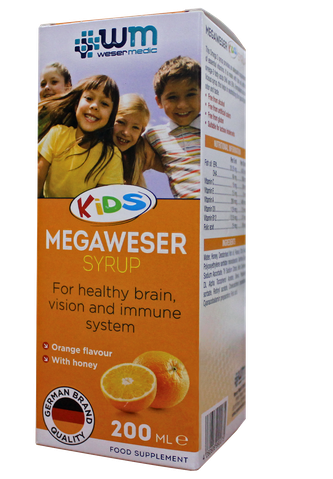 Food Supplements, Megaweser Omega 3 Syrup
