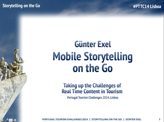 Mobile Storytelling #PTTC14 Lisboa