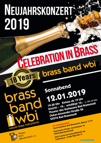 Neujahrskonzert 2019 der Brass Band WBI