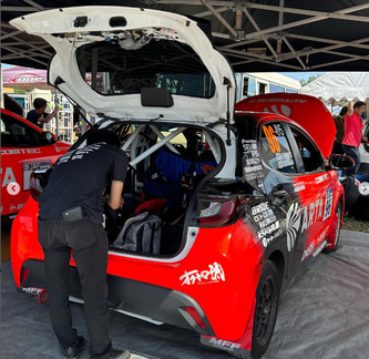 TOYOTA YARIS(Autobacs Rallyteam,for race)