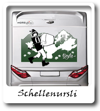 Reisemobili Aufkleber Schellenursli