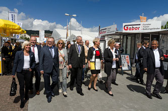 Messe Wächtersbach 2017 Rundgang mit Ehrengästen © frankfurtmedien.de / Friedhelm Herr
