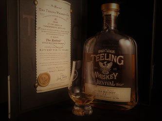 Teeling Revival No.3 - Pineau des Charentes Finish. Umverpackung und Flasche