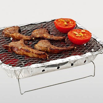 engangsgrill miljø