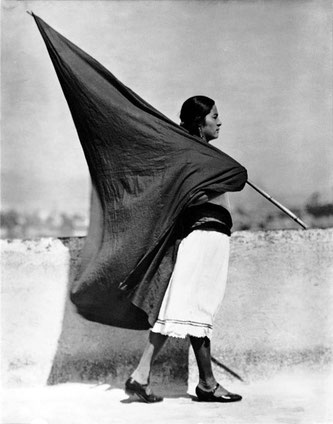 Anarkosyndikalistisk aktivist. Foto: Tina Modotti