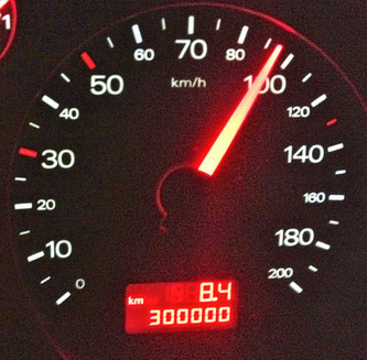 15.02.2012 Heute die 300.000 KM Grenze geknackt