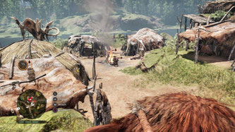 Eure "Hood", eine Ansammlung von Fellzelten [Quelle: Ubisoft]