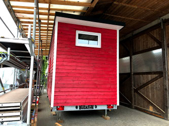 Tiny House mit Pultdach für autarke Nutzung