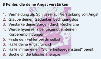 8 Fehler - ironischer Ansatz 