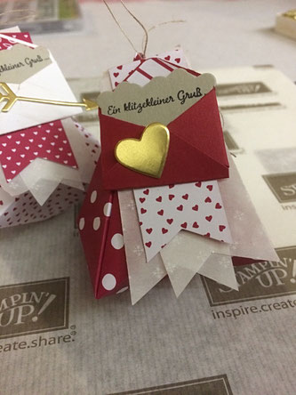 Stampin Up Origami Verpackung