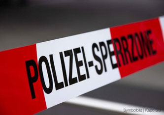 Gestern musste in Giebenach BL ein grösserer Polizeiensatz einen Mann stoppen. (Bildquelle: Kantonspolizei St.Gallen)