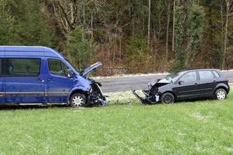 Unfallstelle (Bildquelle: Luzerner Polizei)