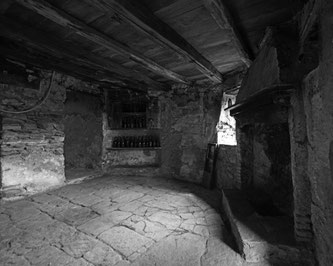Die Bäuerliche Schreib-Küche ist heute noch erhalten Bildquelle: Museo del Malcantone