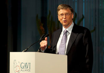 Bill Gates macht sich selbst Vorwürfe (Foto: Ben Fisher/GAVI Alliance)