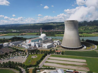Kernkraftwerk Leibstadt - Luftansicht Bildquelle: kkl.ch