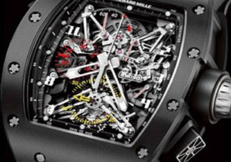 Die Richard Mille 050, Chronograph unter anderem mit Tourbillon und Split/Second (Bild Richard Mille)