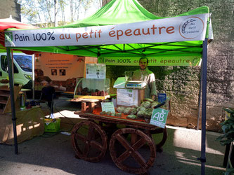 pain petit epeautre bio Marché Les Arceaux Montpellier 34