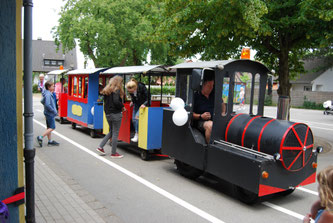 Die Bimmelbahn feierte ein erfolgreiches Comeback bei unserem Bürgerfest