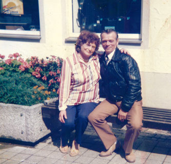 Mein Vater Horst Gretzschel mit Mutter Hilde Estel 1985