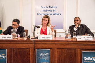 Federica Mogherini - SAIIA - South African Institute of International Affairs